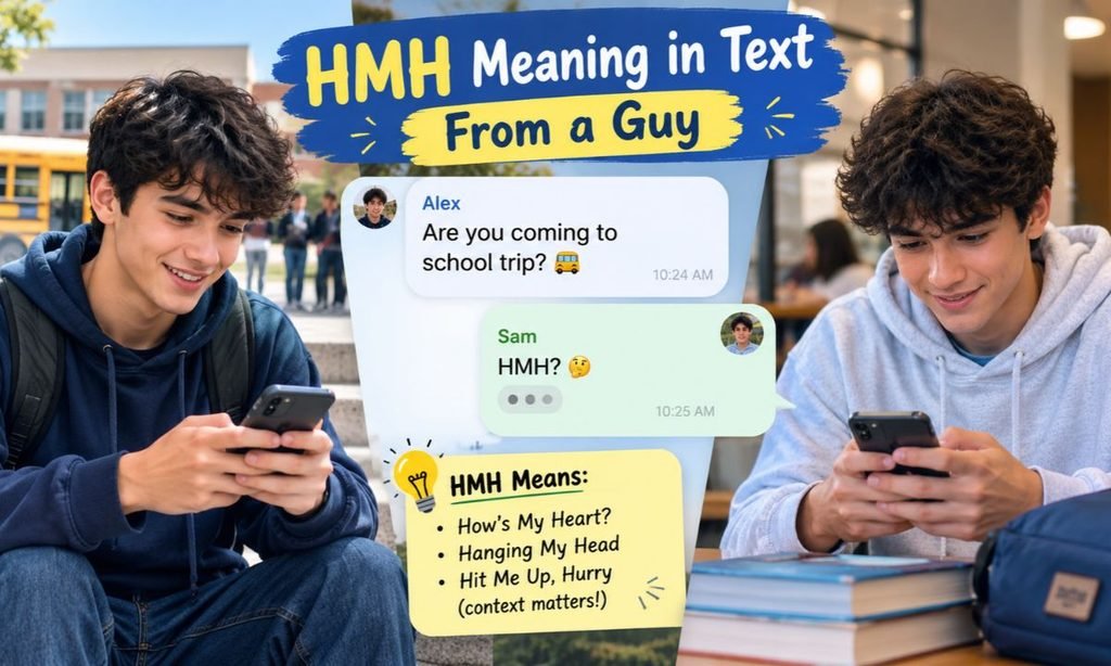 HMH meaning in text from a guy
