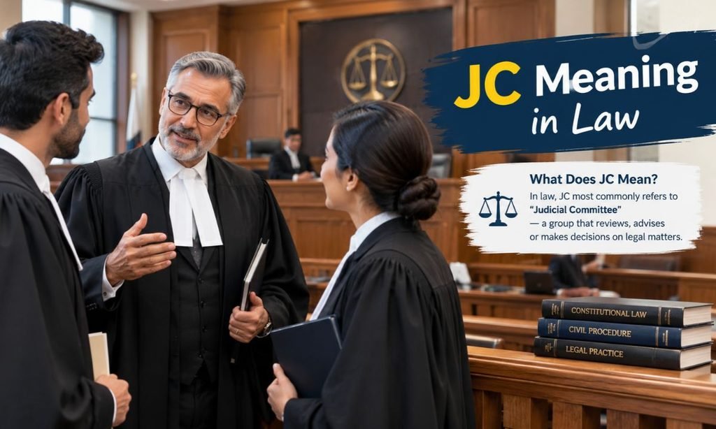 JC meaning in law